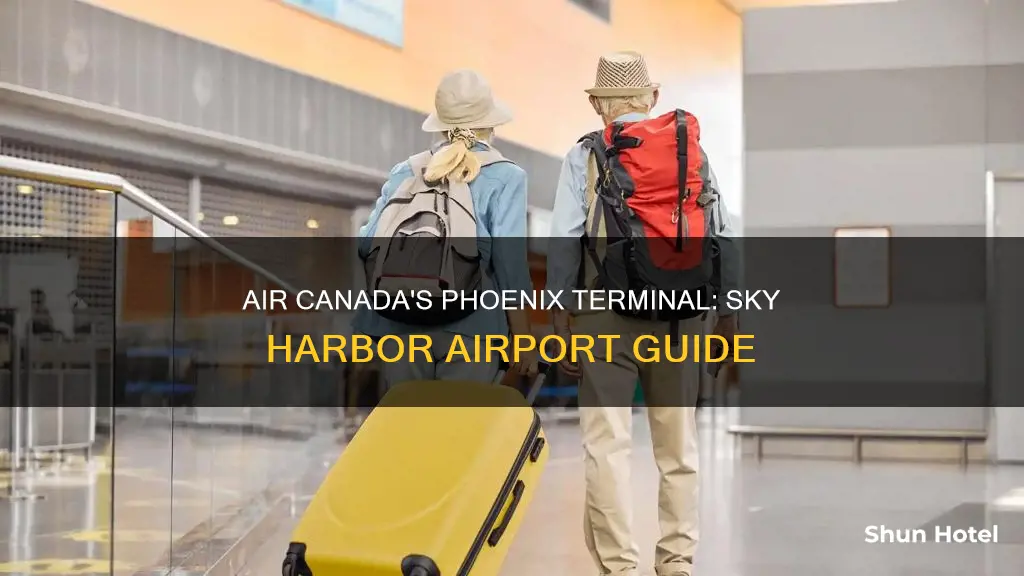what terminal is air canada at phoenix sky harbor airport