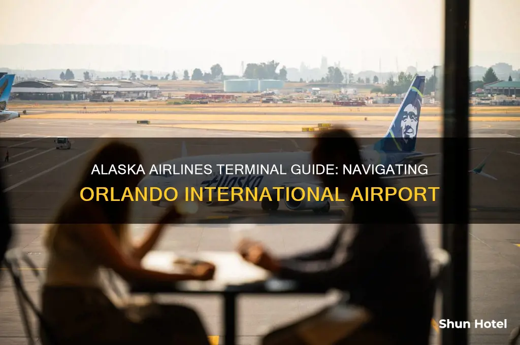what terminal is alaska airlines at orlando international airport