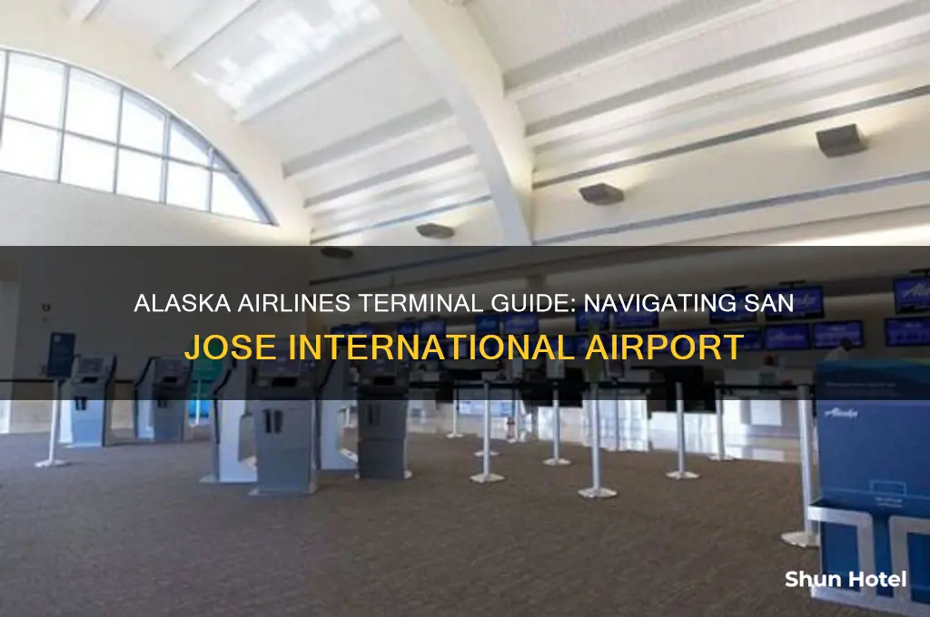 what terminal is alaska airlines at san jose international airport