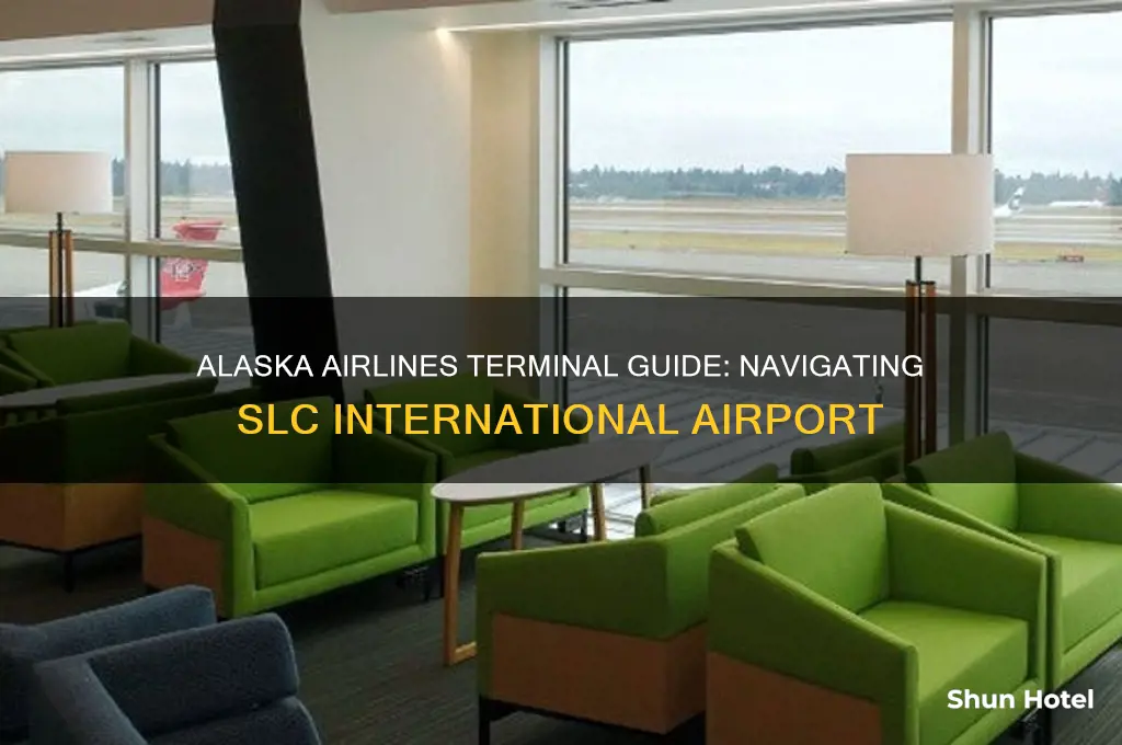 what terminal is alaska airlines in slc international airport