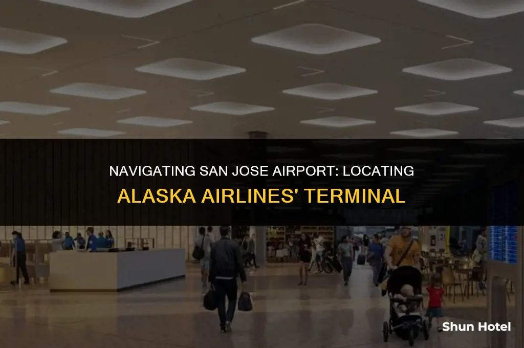 what terminal is alaska at san jose airport