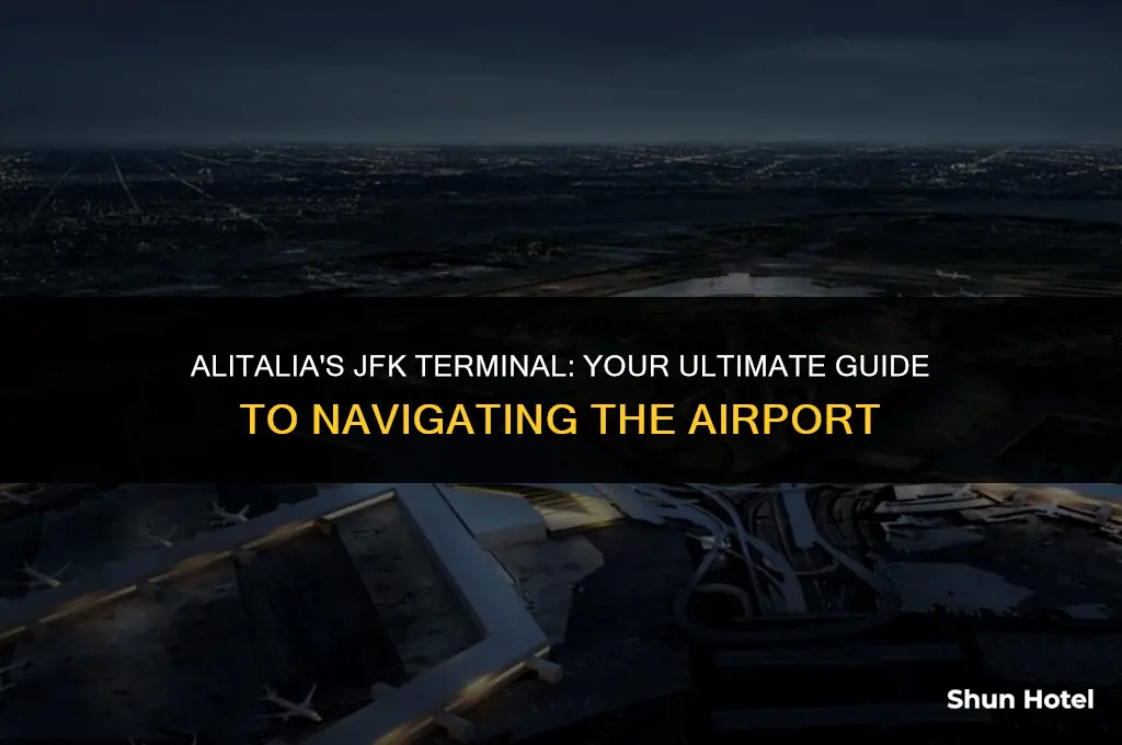 what terminal is alitalia at jfk airport