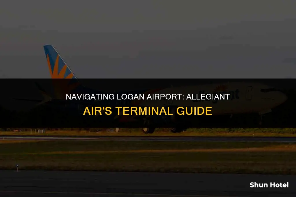 what terminal is allegiant air at logan airport