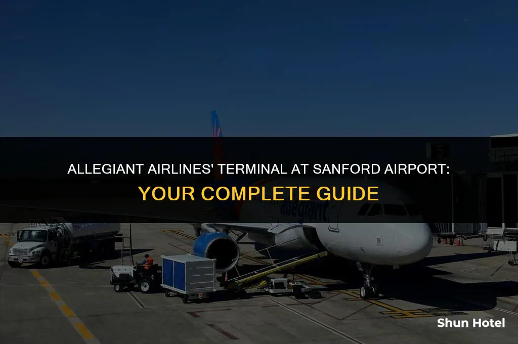 what terminal is allegiant airlines at sanford airport