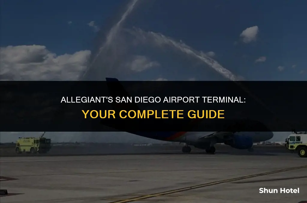 what terminal is allegiant at san diego airport