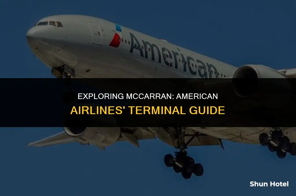 what terminal is american air located at mccarran airport