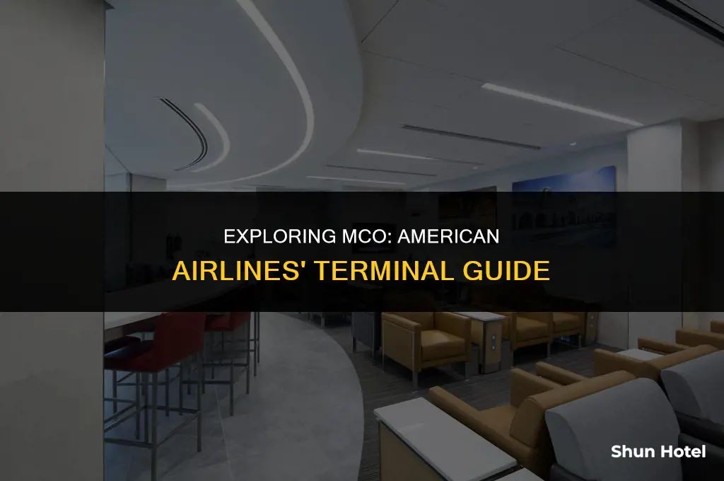 what terminal is american airline at mco airport