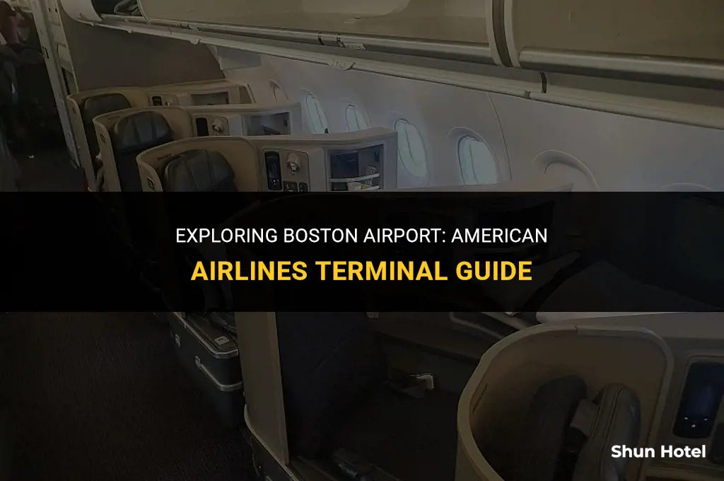 what terminal is american airlines at boston airport