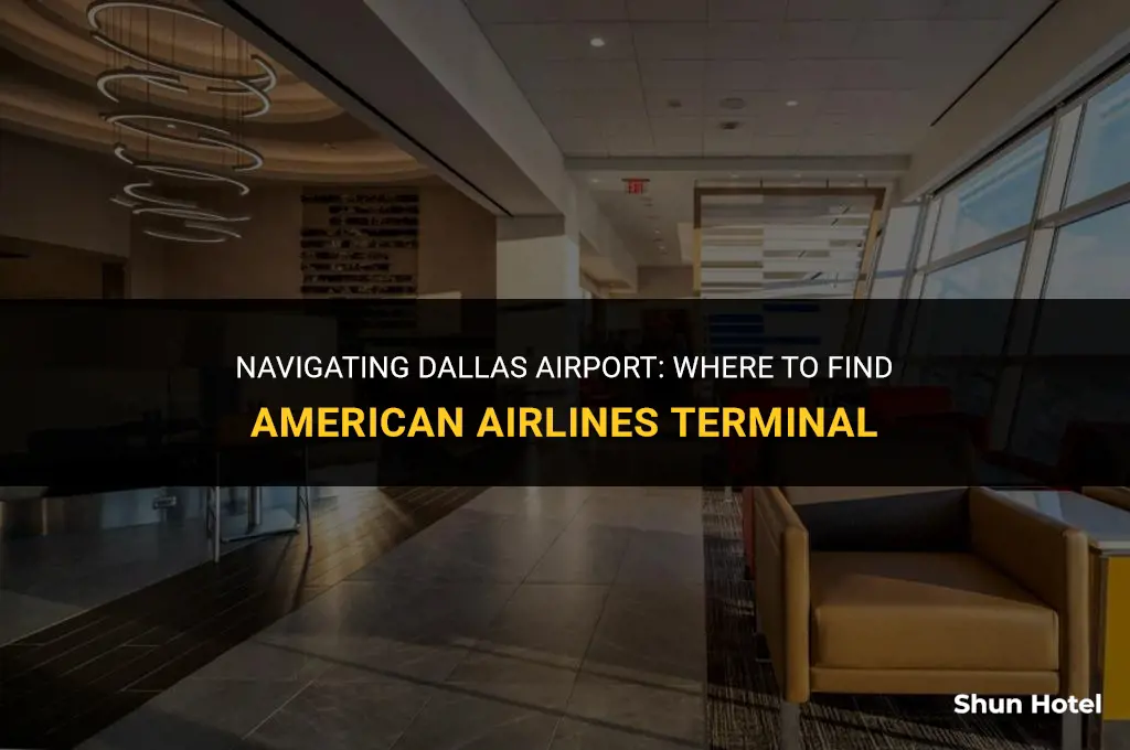 what terminal is american airlines at dallas airport