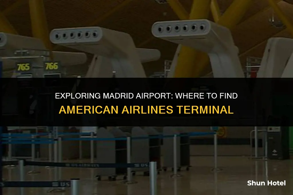 what terminal is american airlines at madrid airport