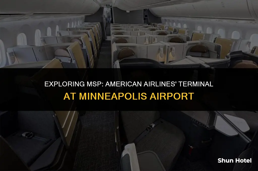 what terminal is american airlines at minneapolis airport