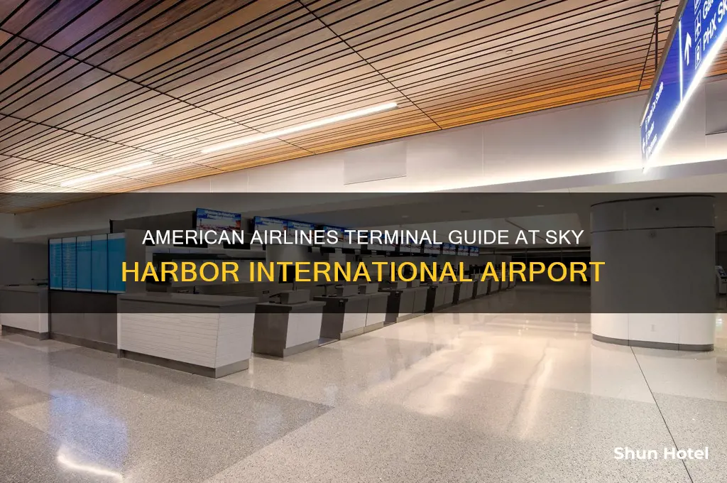 what terminal is american airlines at sky harbor international airport
