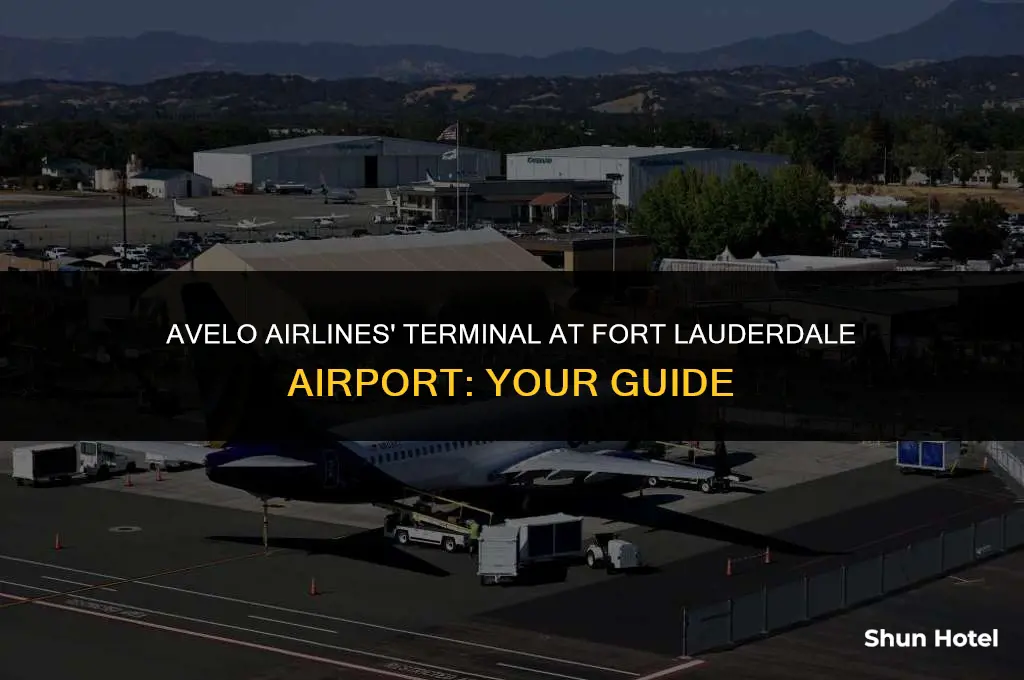 what terminal is avelo airlines at fort lauderdale airport