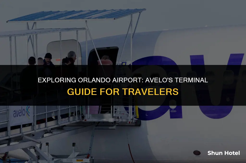 what terminal is avelo at orlando airport