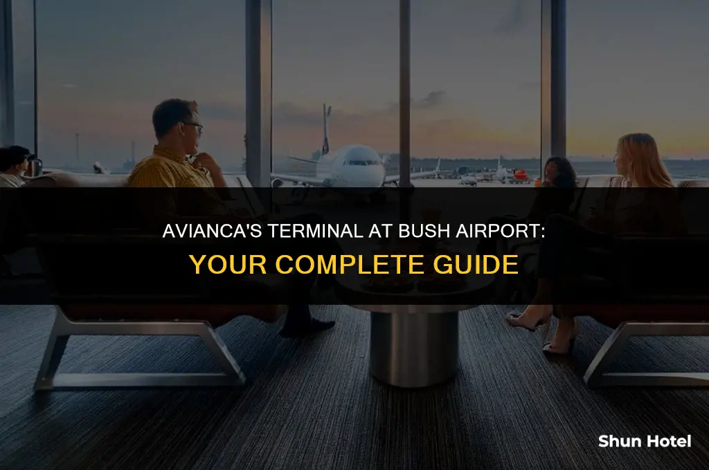 what terminal is avianca at bush airport