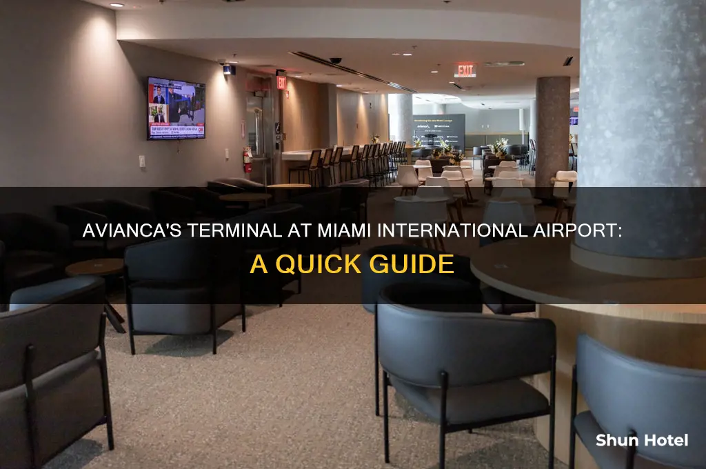 what terminal is avianca at miami international airport
