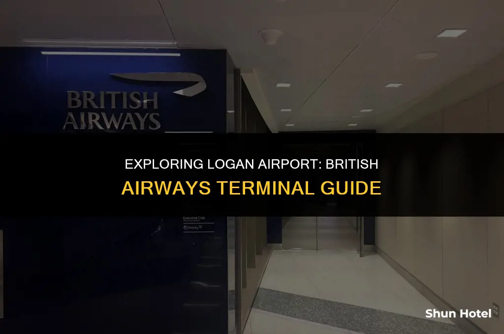 what terminal is british airways at logan airport