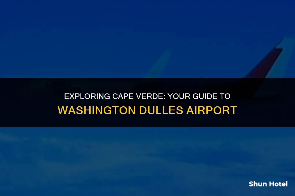what terminal is cape verde is washington dulles airport