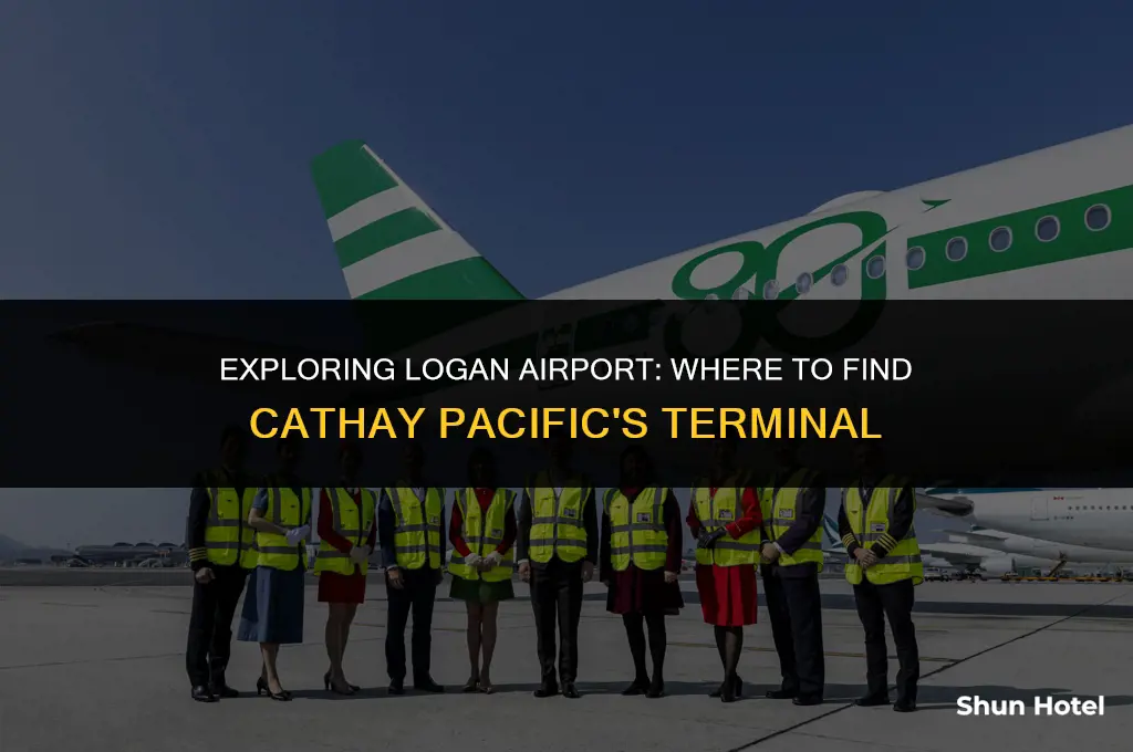 what terminal is cathay pacific at logan airport