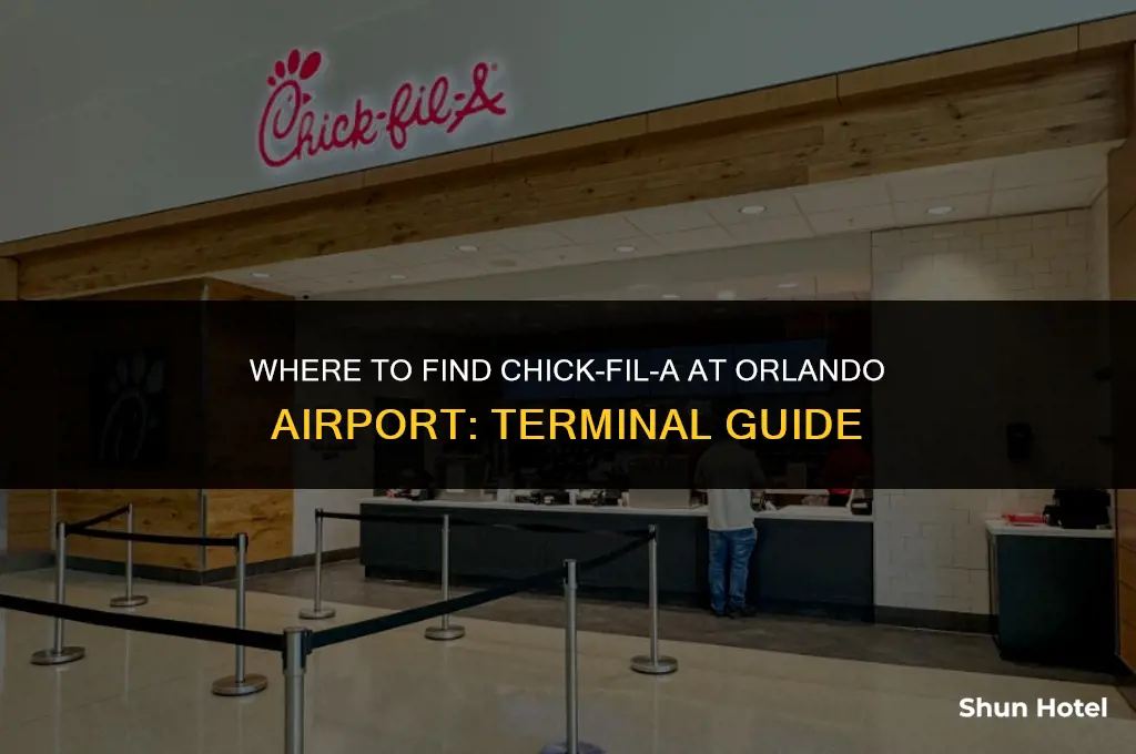 what terminal is chick fil a in orlando airport