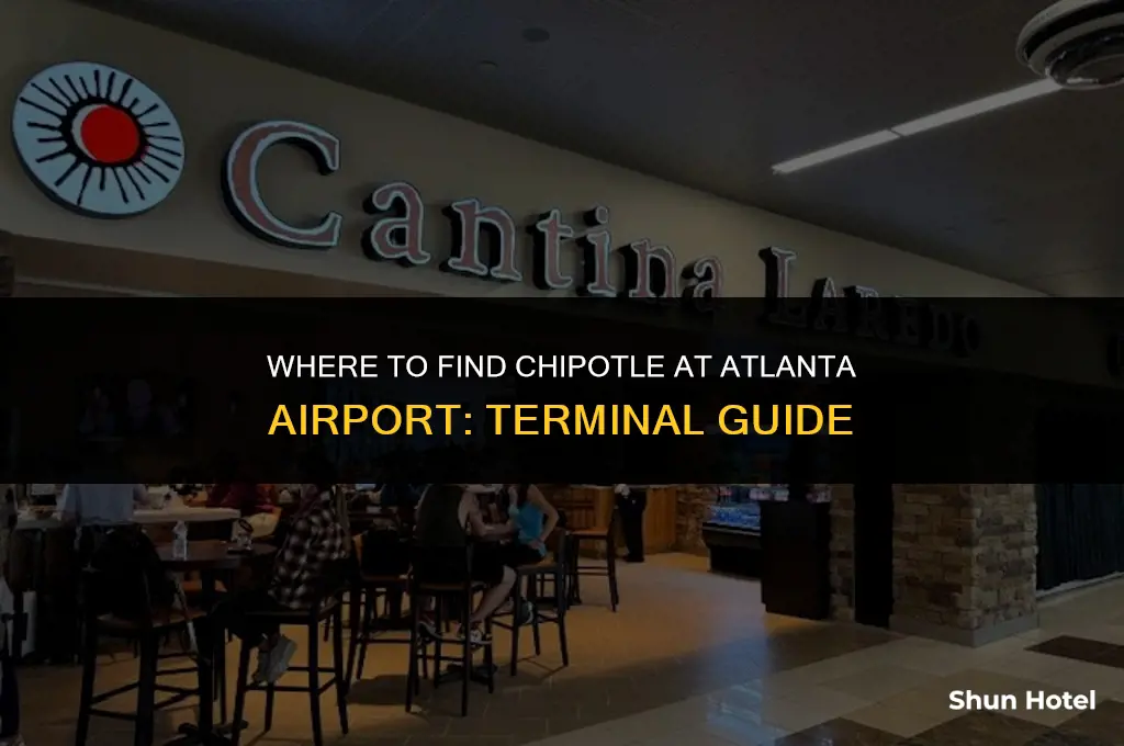 what terminal is chipotle in atlanta airport