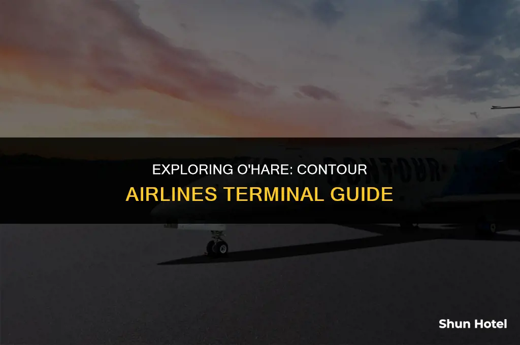 what terminal is contour airlines at o hare airport map