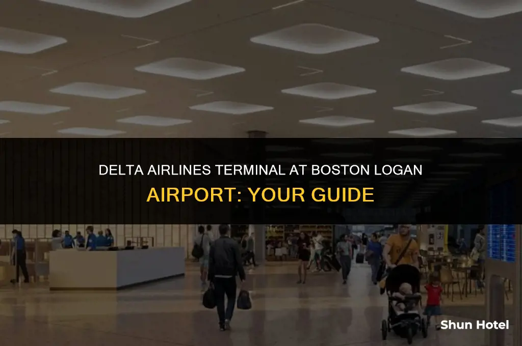what terminal is delta airlines at boston logan airport