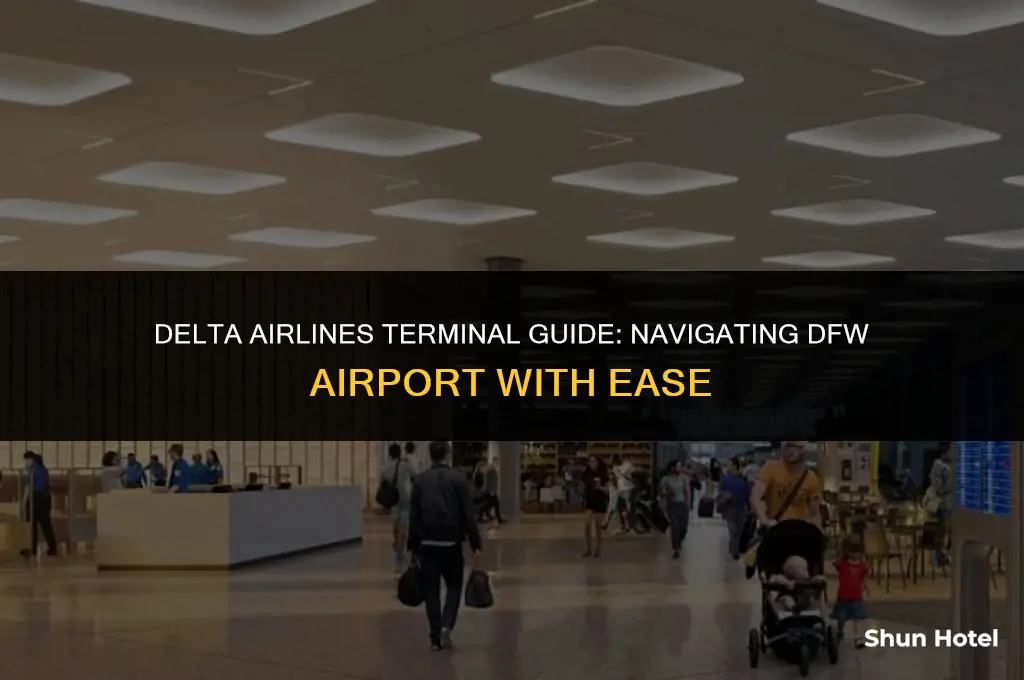 what terminal is delta airlines at dfw airport