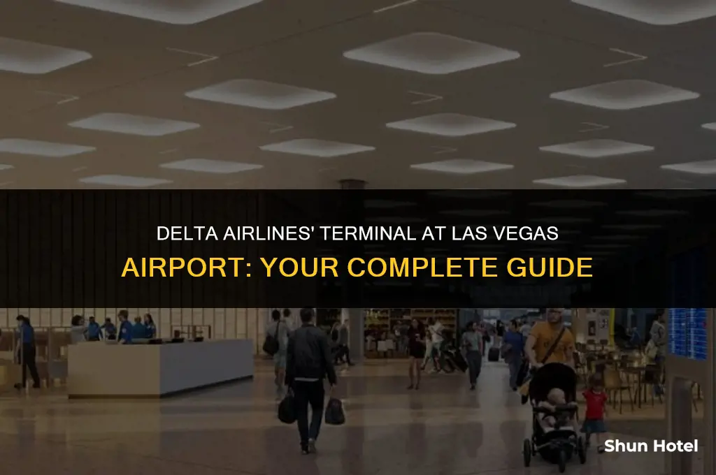 what terminal is delta airlines at las vegas airport