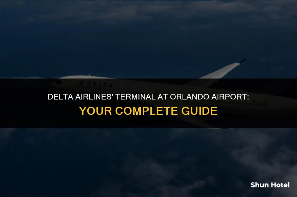 what terminal is delta airlines at orlando airport