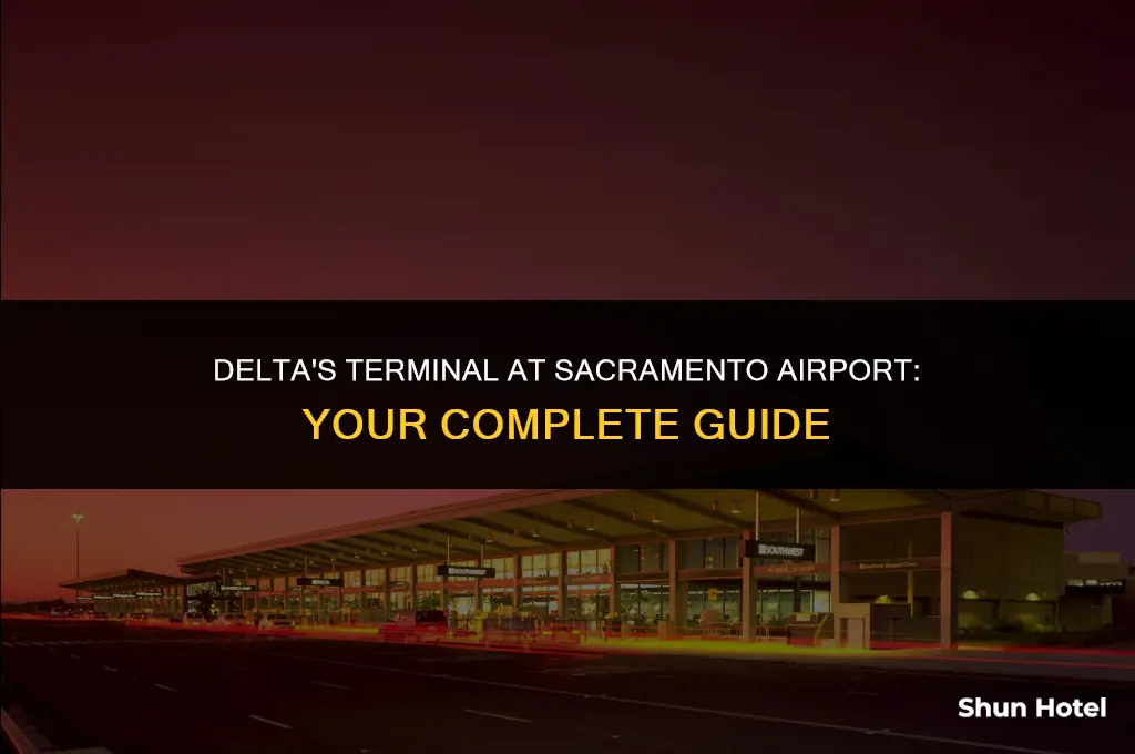 what terminal is delta airlines at sacramento airport
