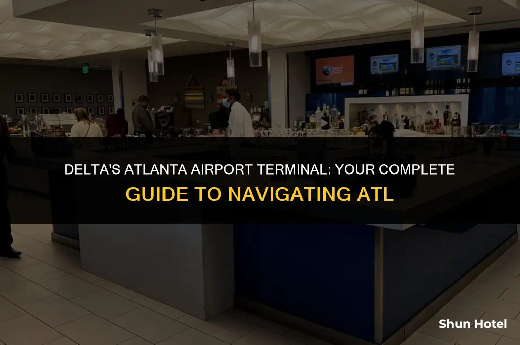 what terminal is delta airlines in atlanta airport