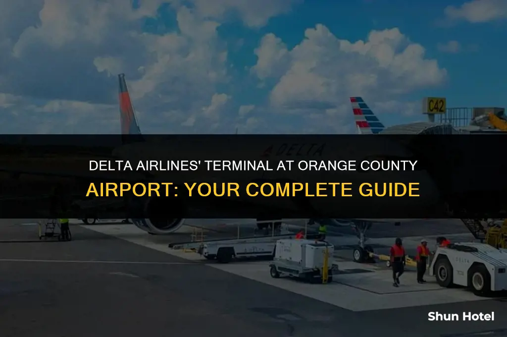 what terminal is delta arlines at orange county airport