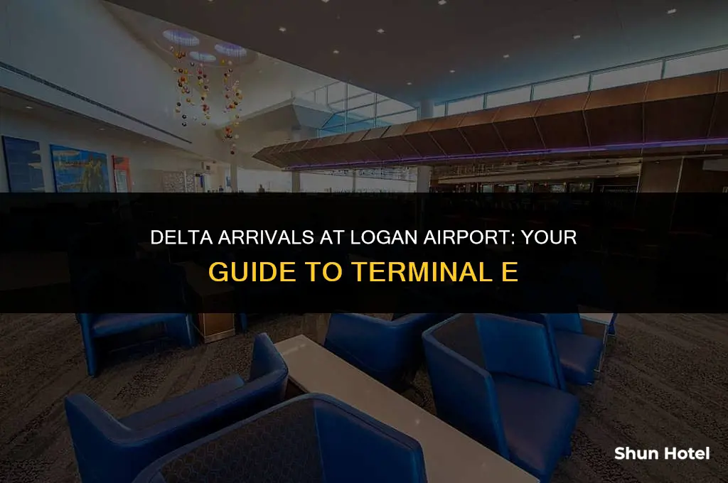 what terminal is delta arrivals at logan airport