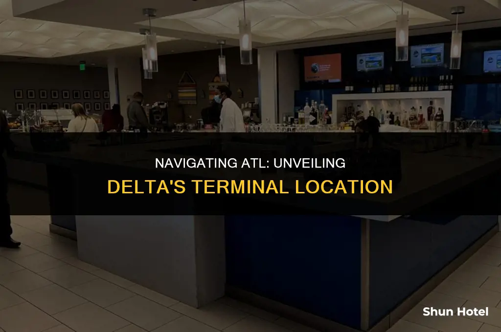 what terminal is delta at atl airport
