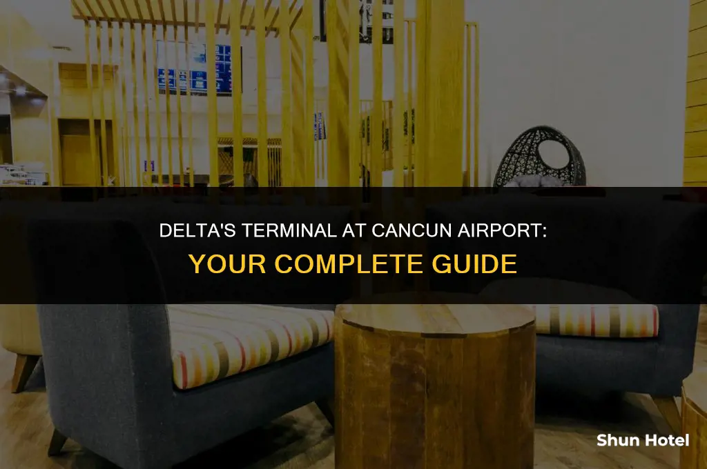 what terminal is delta at cancun airport