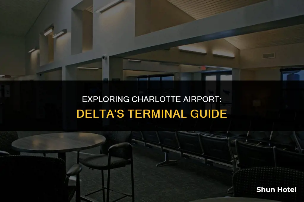 what terminal is delta at charlotte airport