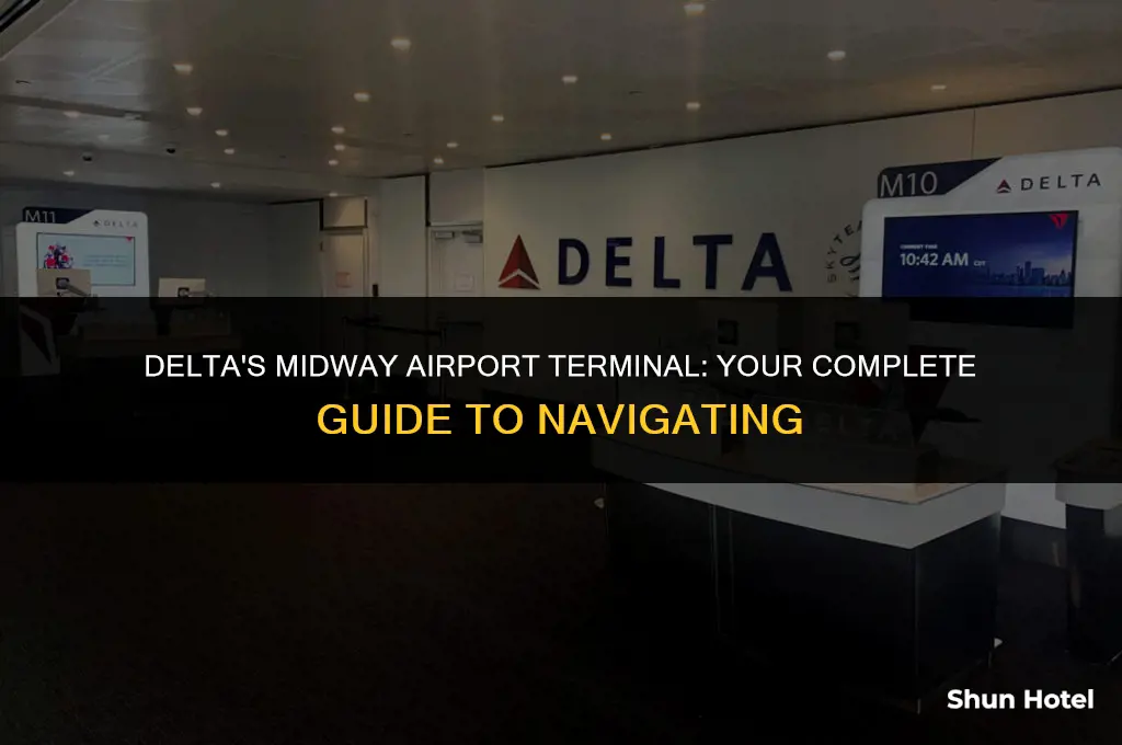 what terminal is delta at midway airport