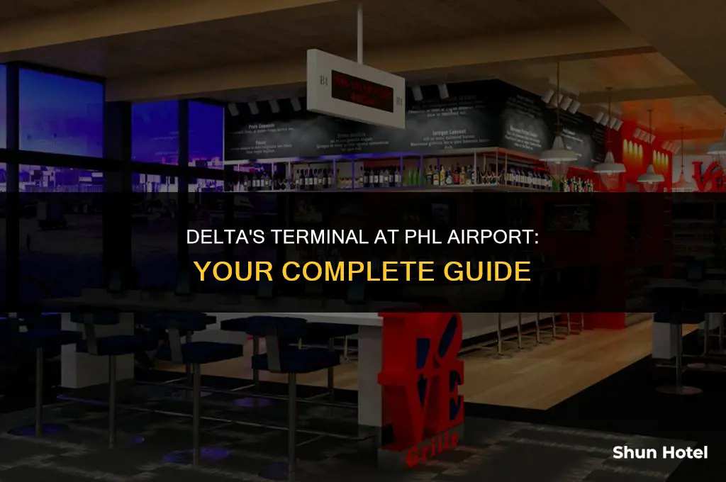 what terminal is delta at phl airport