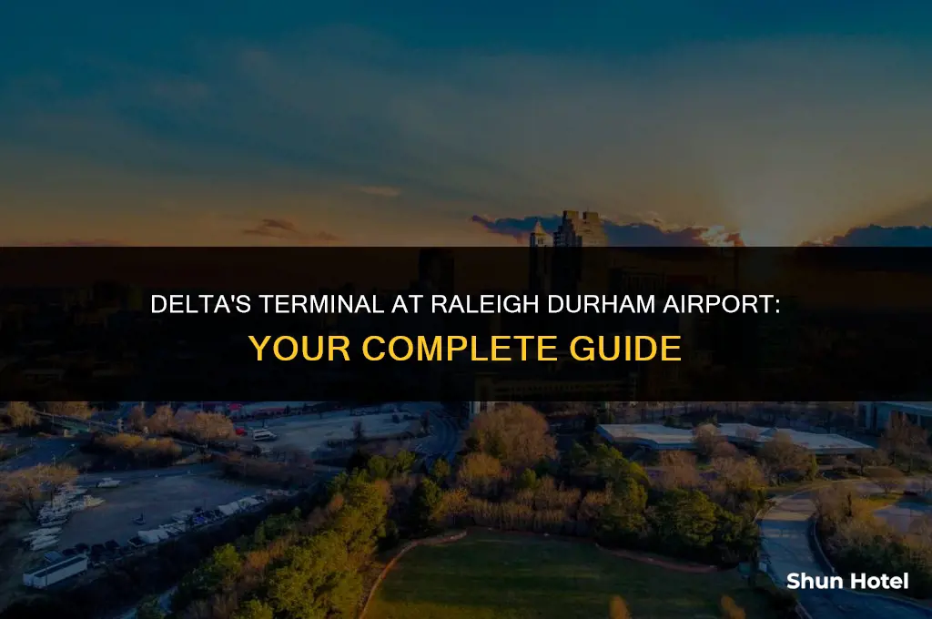 what terminal is delta at raleigh durham airport
