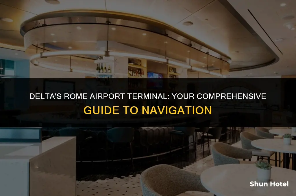 what terminal is delta at rome airport