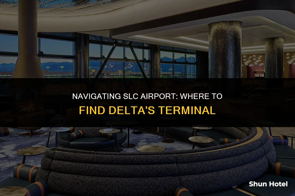 what terminal is delta at slc airport