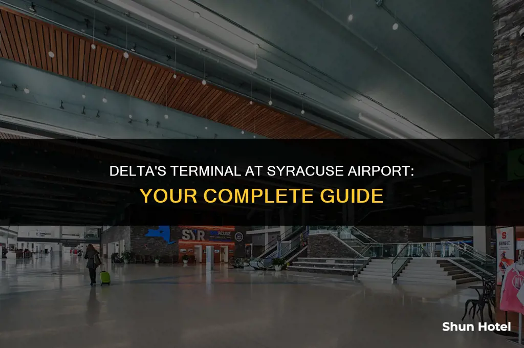 what terminal is delta at syracuse airport