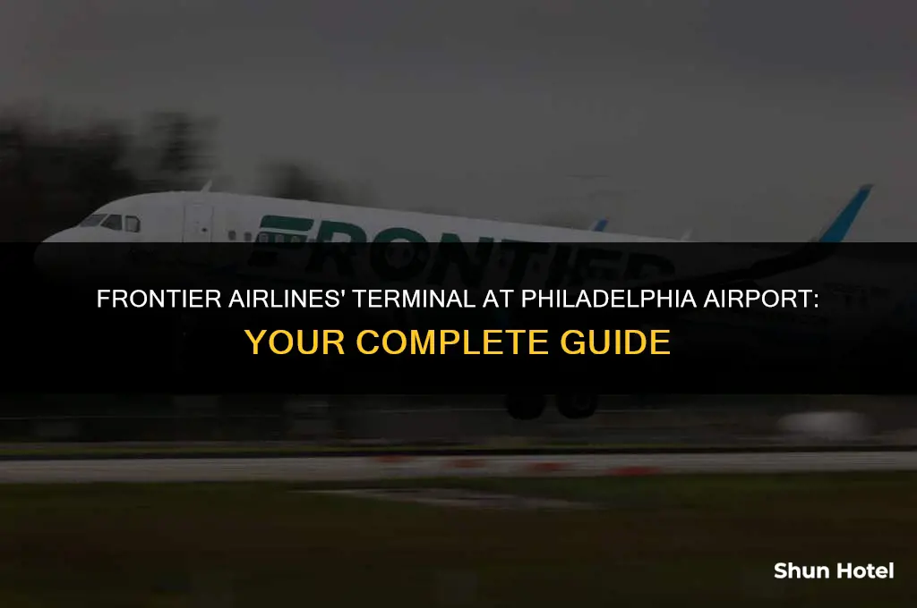 what terminal is frontier air at philly airport