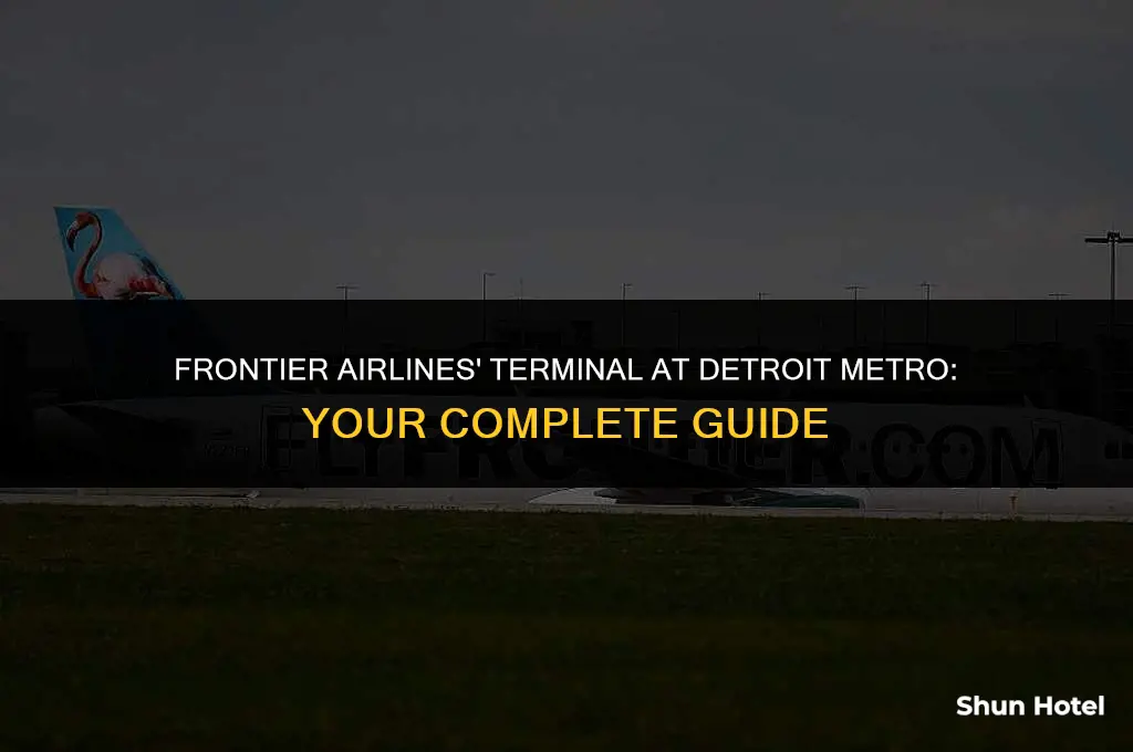 what terminal is frontier airlines at detroit metro airport