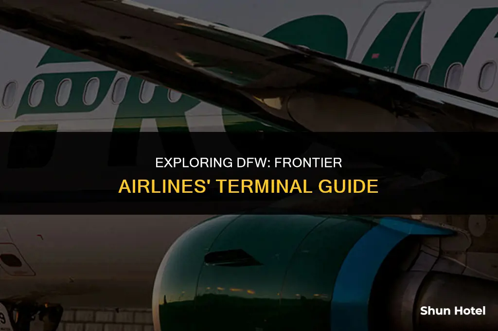 what terminal is frontier airlines at dfw airport