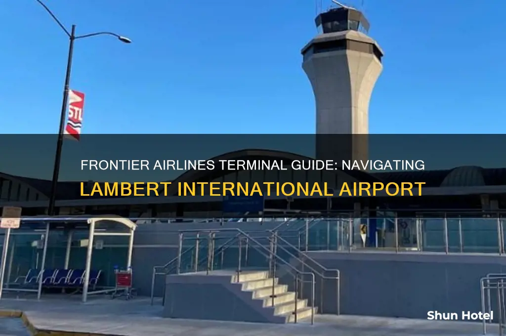 what terminal is frontier airlines at lambert international airport