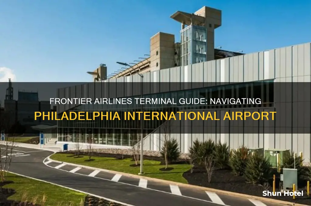 what terminal is frontier airlines at philadelphia international airport