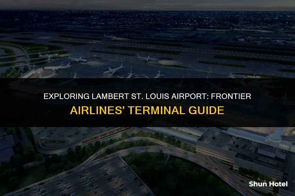 what terminal is frontier airlines in lambert st louis airport