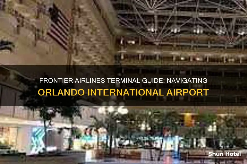 what terminal is frontier airlines in orlando international airport
